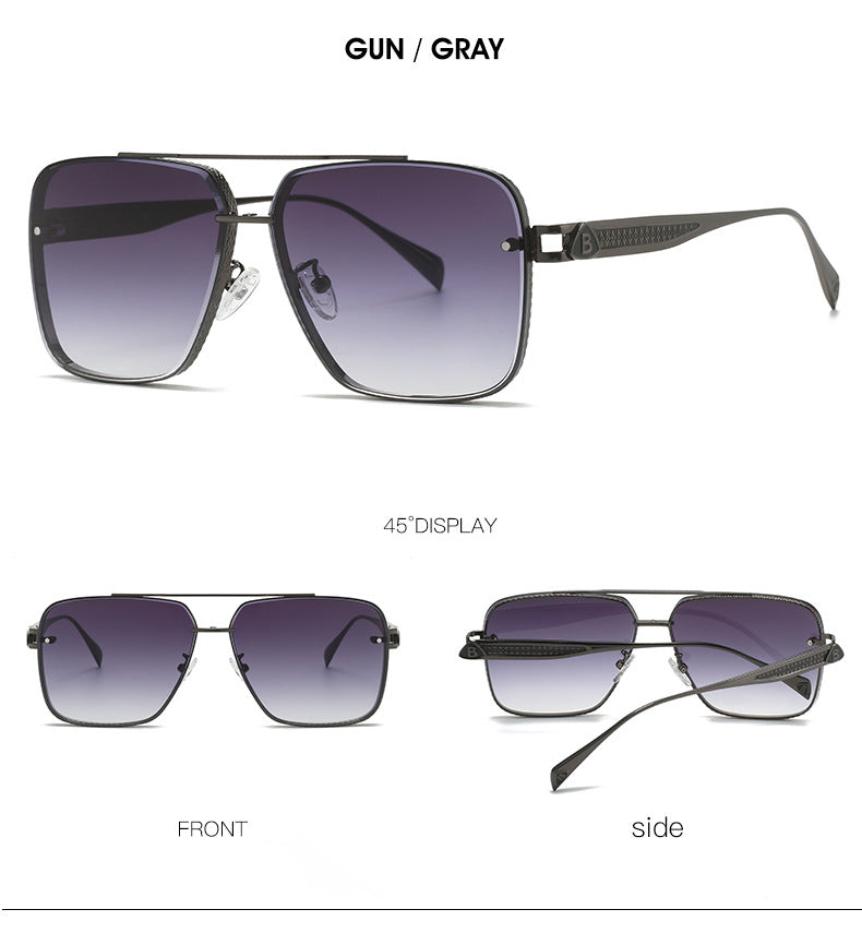 Metal Frame Sun Glasses