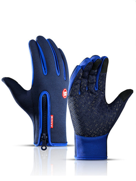 Waterproof Sports Gloves With Fleece