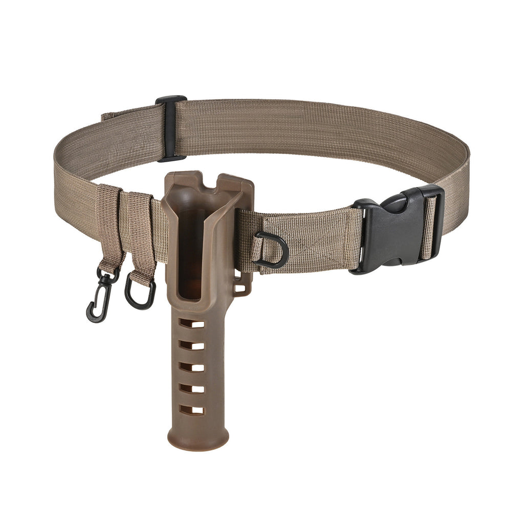 Fishing Rod Belt Bracket - Hands-Free Pole Holder for Waist