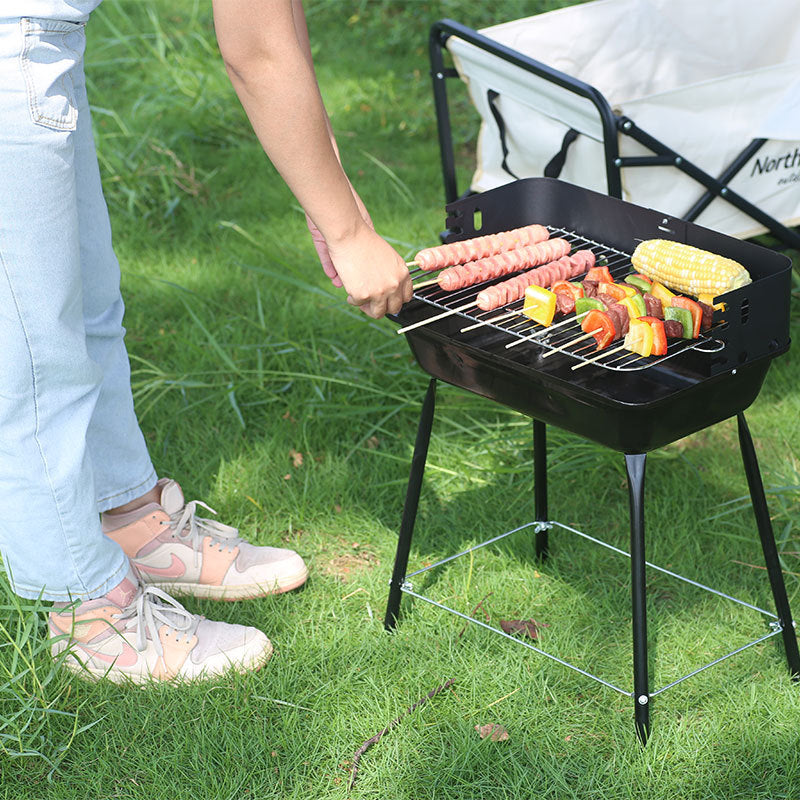 Portable Barbecue Oven For Camping And Outdoor Use