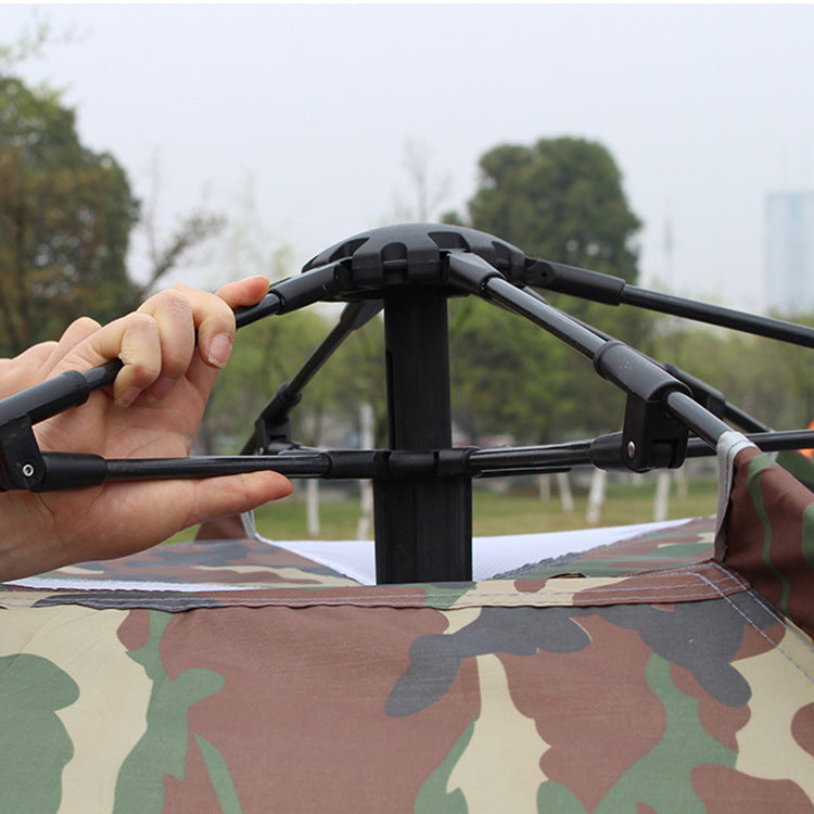 6-8 Person Automatic Pop-Up Camping Tent - Single Layer Outdoor Shelter