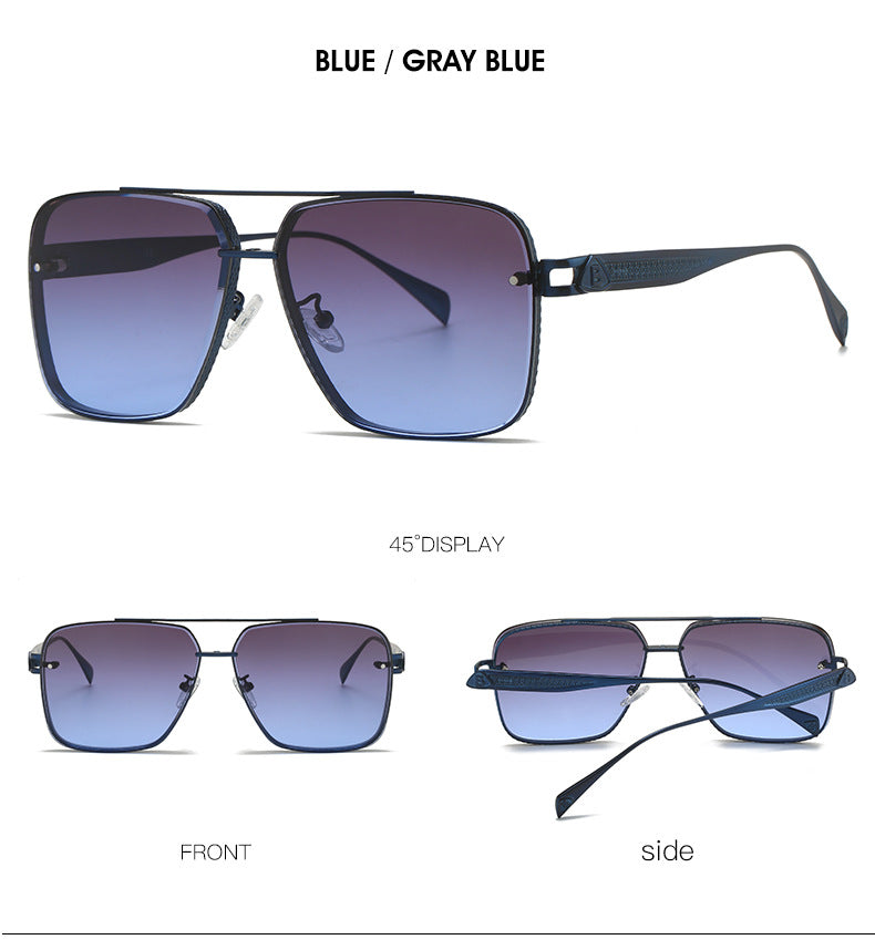 Metal Frame Sun Glasses
