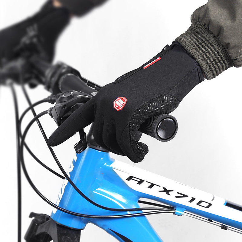 Waterproof Sports Gloves With Fleece