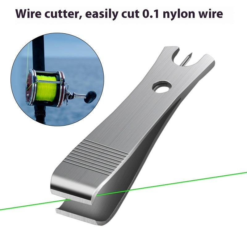 Stainless Steel Wire Clamp Sea Fishing Rock Fishing Barrel Swivel Fishing Gadgets