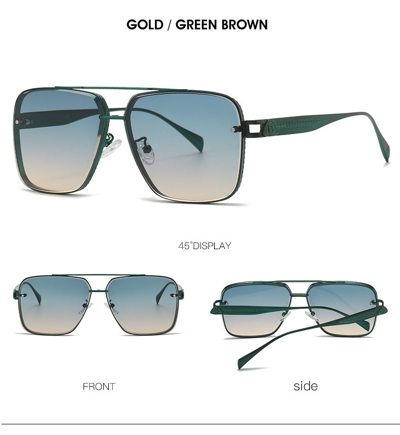Metal Frame Sun Glasses
