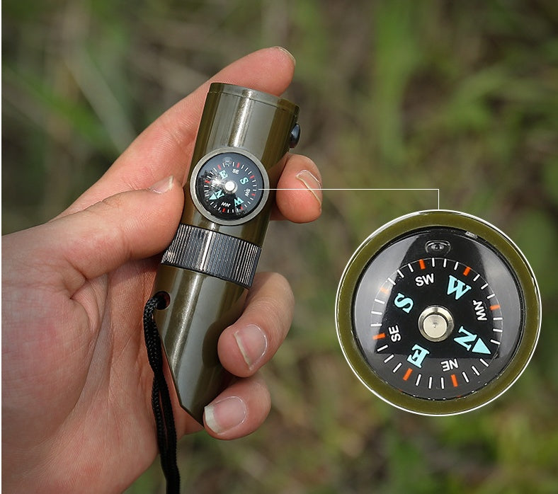 Multifunctional Survival Whistle