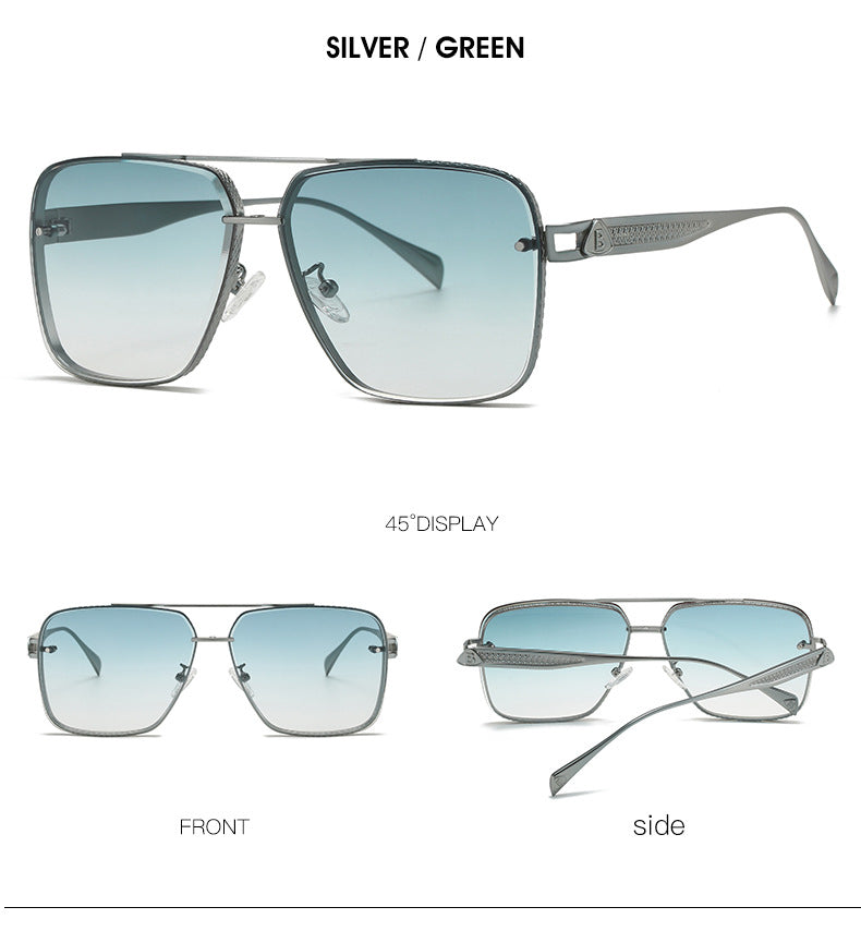 Metal Frame Sun Glasses