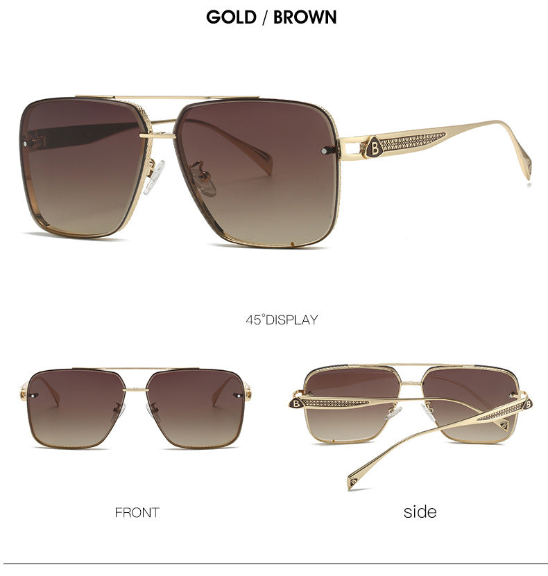 Metal Frame Sun Glasses